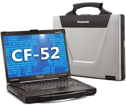 Panasonic Toughbook CF-52 MK3, Core i5 540M 2,53 GHz, 4GB, 320GB, 15.4 Zoll